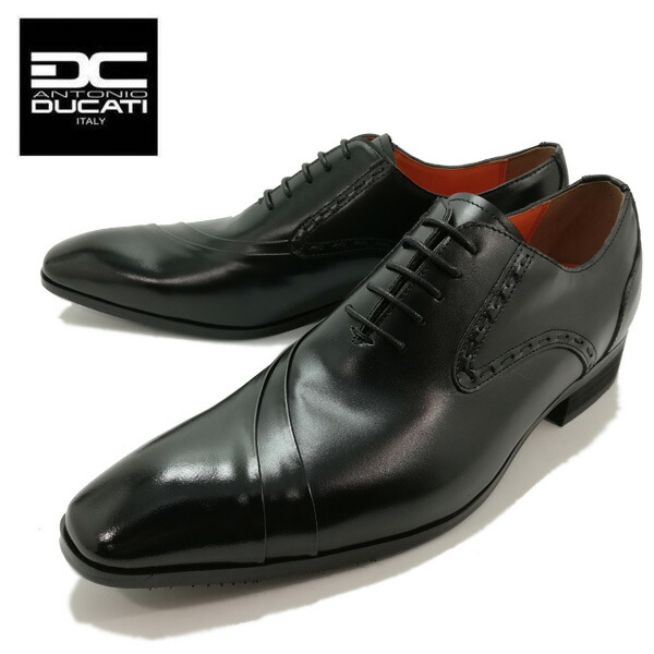 ANTONIO DUCATI アントニオ ドゥカティ 1191 ビジネスシューズ プレーントゥ ステッチ 本革 革靴 日本製 【メンズ】