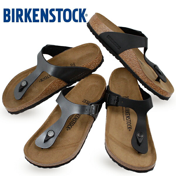 ビルケンシュトック ギゼ BS トングサンダル BIRKENSTOCK Gizeh BS 1021428 メタリックブラック llic Black / 0043691 ブラック Black 【レディース】