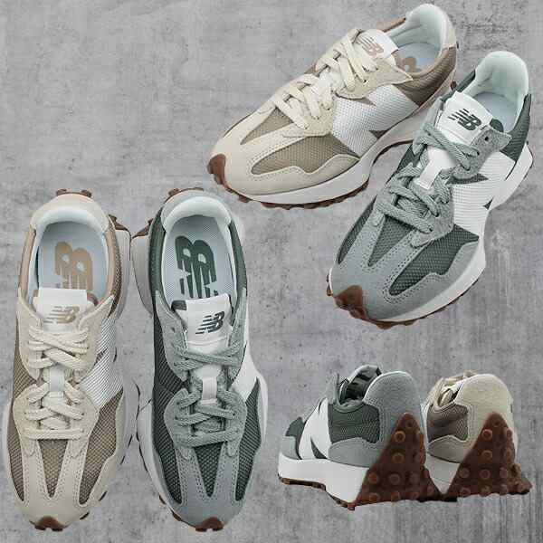 ニューバランス New Balance ウィズD [NB MS327MS GREEN グリーン][NB MS327MT BEIGE  ベージュ]【レディース】｜au PAY マーケット