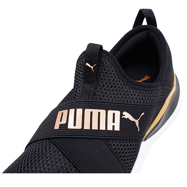 プーマ PUMA スニーカー レディース ブラック ホワイト 運動靴