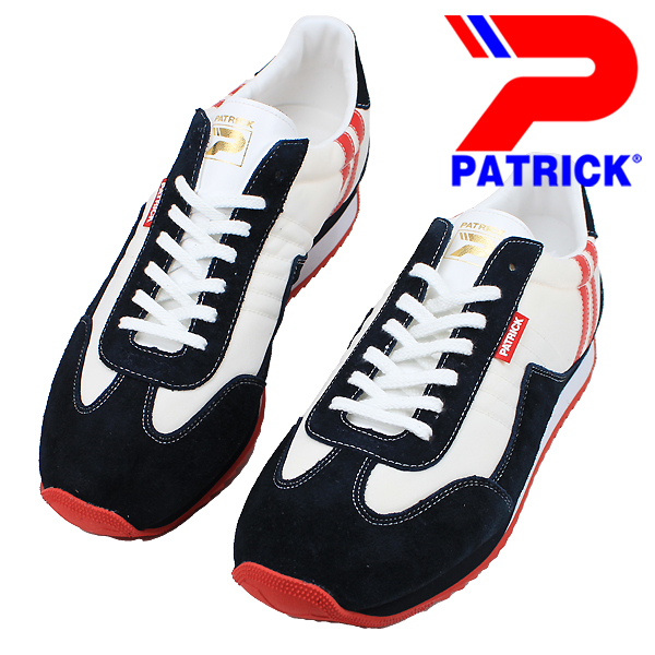 パトリック スニーカー メンズ 日本製 ホワイト マラソン 30th MARATHON PATRICK 506500 30周年記念限定モデル 運動靴 【メンズ】