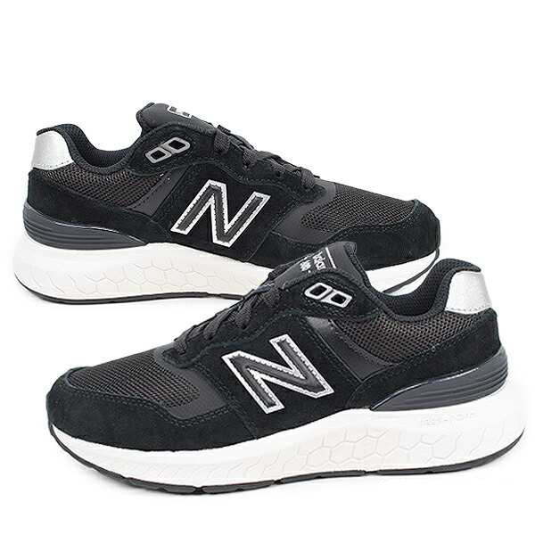 [NB WW880BK6 BLACK] ニューバランス スニーカー レディース ブラック ランニング ウォーキング 幅広2E 運動靴 カジュアル 【レディース】の通販は 8,554円