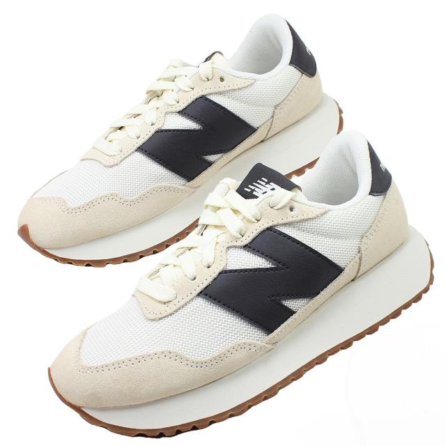 ニューバランス レディース スニーカー ランニングシューズ ホワイト ブラック MS237WB ワイズD NEW BALANCE シューズ 運動靴 カジュアル 【レディース】