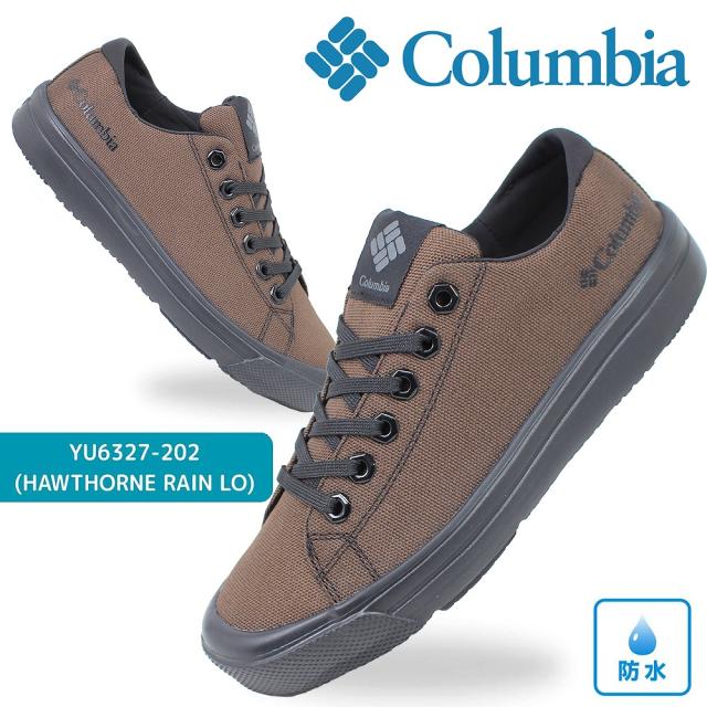 コロンビア スニーカー レディース ダークブラウン Columbia 防水 軽量 YU6327 202 ホーソンレインロー カジュアル 運動靴 おしゃれ 【レディース】