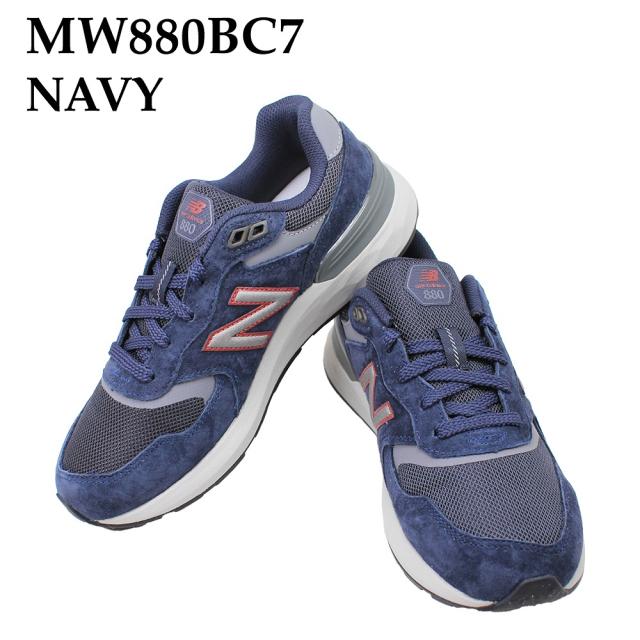 ニューバランス メンズ 運動靴 スニーカー MW880BC7 ネイビー NAVY 定番 ランニング ウォーキング ビジネス フレッシュフォーム X 幅広 4E Walking Fresh Foam X 880 v7 new balance 【メンズ】