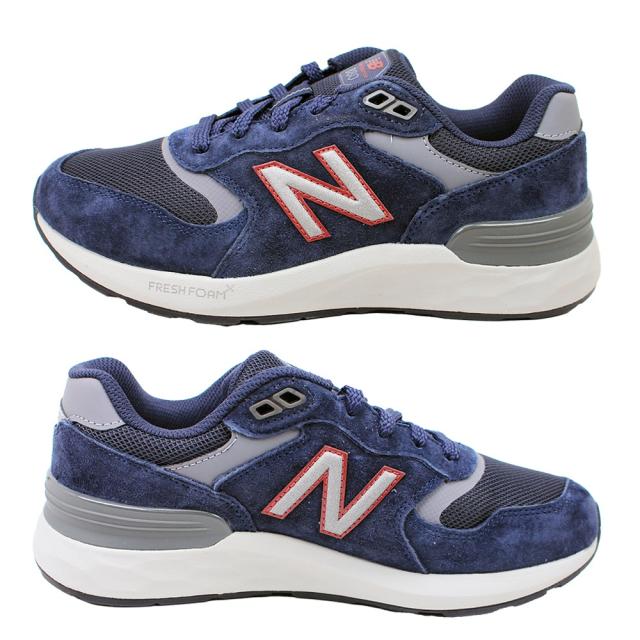 ニューバランス メンズ 運動靴 スニーカー MW880BC7 ネイビー NAVY 定番 ランニング ウォーキング ビジネス フレッシュフォーム X 幅広 4E Walking Fresh Foam X 880 v7 new balance 【メンズ】