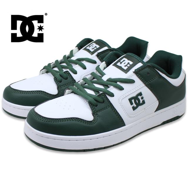 ディーシーシューズ DC SHOES スニーカー メンズ MANTECA 4 SN DM256302 ホワイト グリーン 白 緑 ローカット カジュアル スケートシューズ 人気モデル 【メンズ】