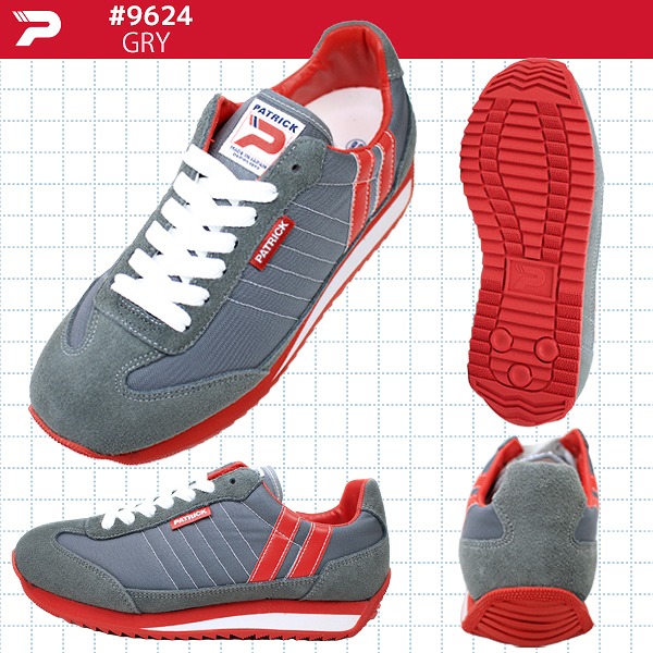 パトリック マラソン レディース スニーカー 運動靴 9420 WHT 9624 GRY