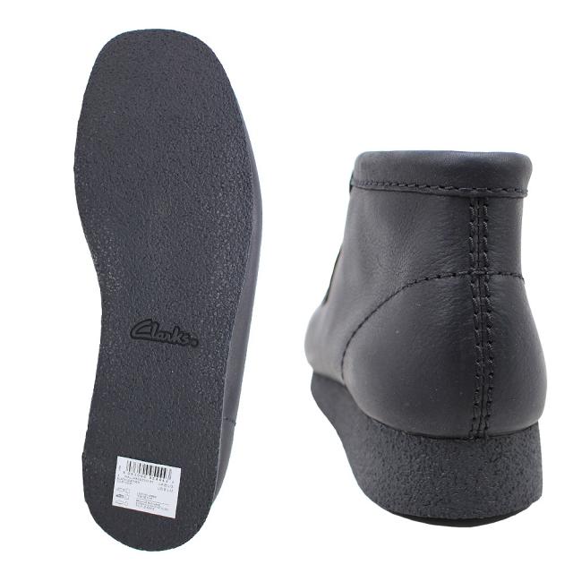 クラークス メンズ ブーツ ワラビーエヴォブーツ 172824 179710 ブラック ベージュ レザー スエード Clarks WallabeeEVO B 靴 おしゃれ 男性 カジュアル 【メンズ】