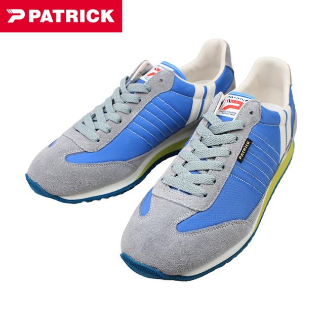 パトリック マラソン メンズ スニーカー 運動靴 942502 SUPERBL 日本製 靴 ランニングシューズ ブルー PATRICK MARATHON 【メンズ】