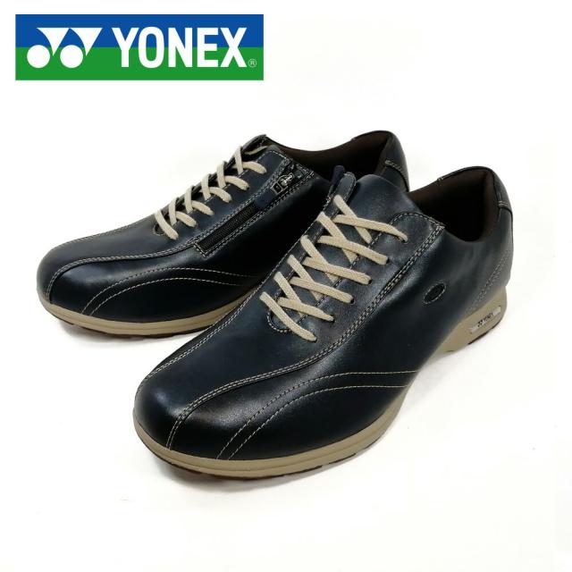 ヨネックス ウォーキング シューズ MC30W 靴 幅広 4.5E ネイビー 【メンズ】