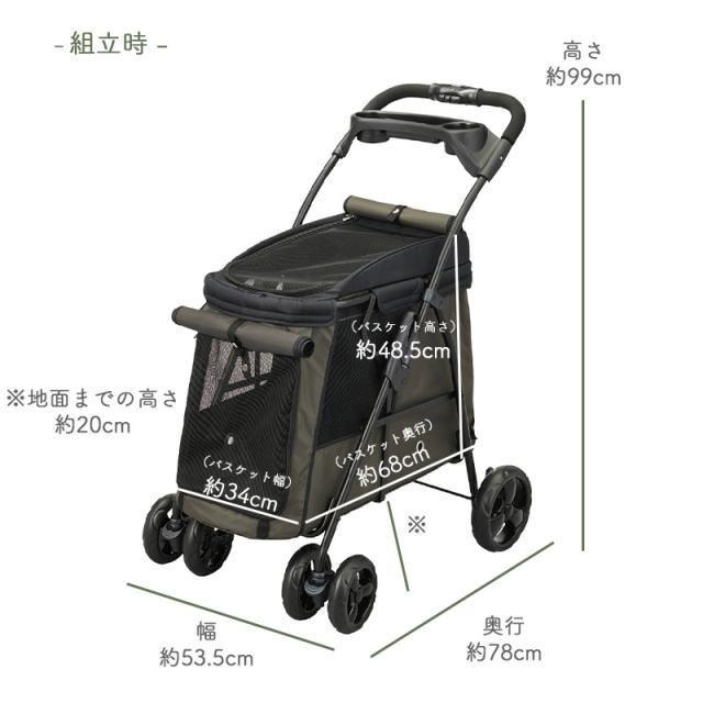 4WAY ペットカート グリーン 楽天市場】4WAYペットカート アイリスオーヤマ グリーン・ピンク