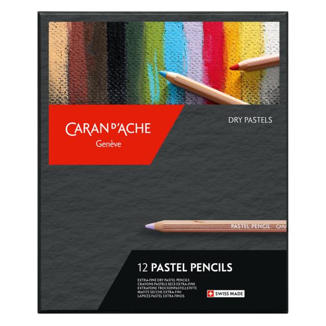 カランダッシュ(Caran d'Ache) 788-312 パステルペンシル12色セット (687196) パステル色鉛筆 ネコポス可_1