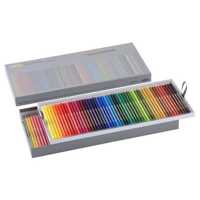 ホルベイン アーチスト色鉛筆  100色セット OP940 油性色鉛筆 セット いろえんぴつ 塗り絵 ぬりえ ラッピング無料_1