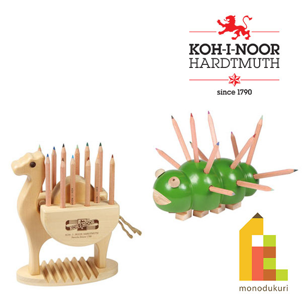 コヒノール 色鉛筆スタンド いもむし らくだの通販は 5,395円