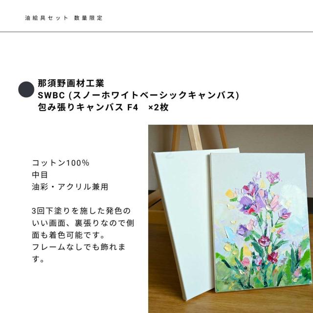 (掘り出し市) 限定アートセットシリーズ 油絵画セット (horidashi01) 初心者から熟練者まで 一式セット 数量限定_7