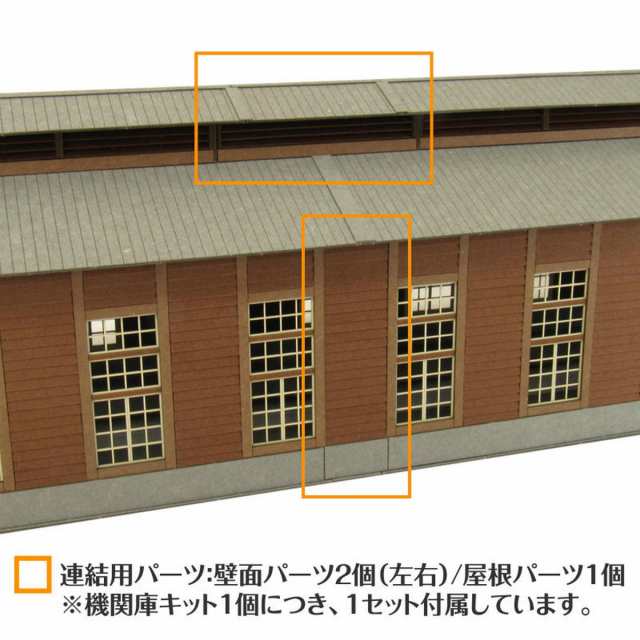 さんけい みにちゅあーとキット 1/80 情景シリーズ 【機関庫