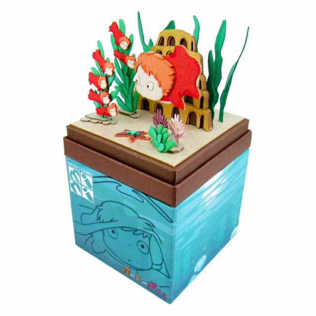 さんけい みにちゅあーとキット nonscale スタジオジブリmini 崖