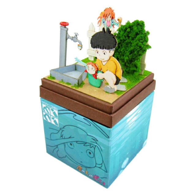 さんけい みにちゅあーとキット nonscale スタジオジブリmini 崖の上の