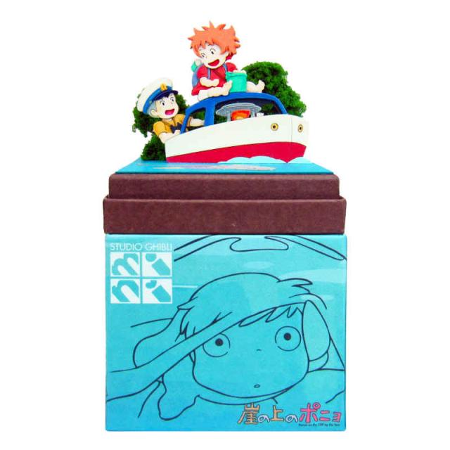さんけい みにちゅあーとキット nonscale スタジオジブリmini 崖
