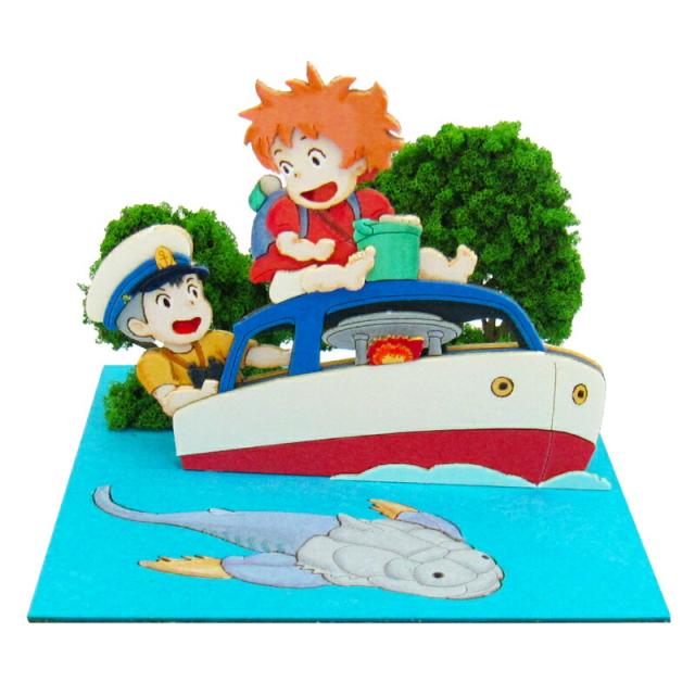 さんけい みにちゅあーとキット nonscale スタジオジブリmini 崖