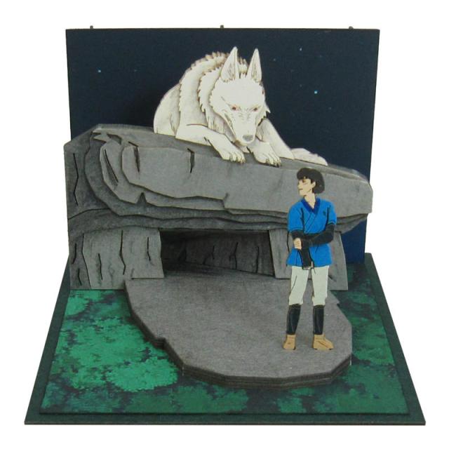 さんけい みにちゅあーとキット nonscale スタジオジブリmini もののけ