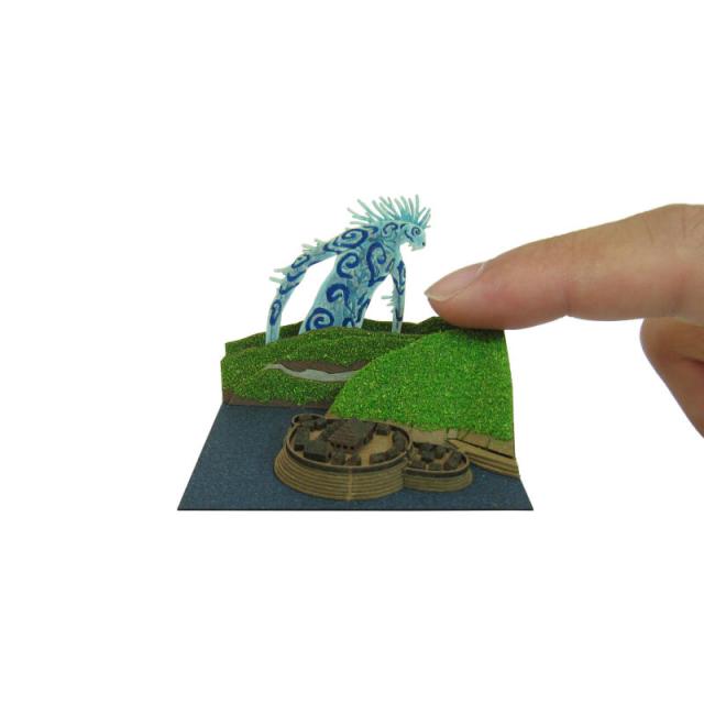 お値下げ⭐︎Jenny Tapping アンティーク繊細水彩画２枚組 さんけい みにちゅあーとキット nonscale スタジオジブリmini