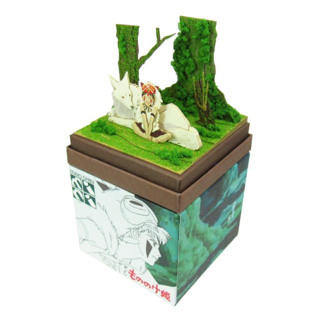 さんけい みにちゅあーとキット nonscale スタジオジブリmini もののけ