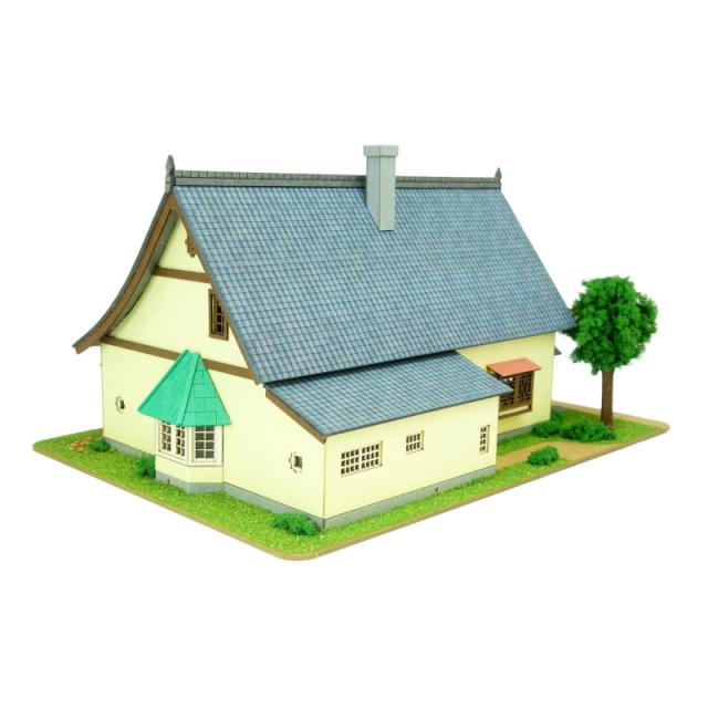 【ネコポス配送可】さんけい みにちゅあーとキット 1/150 スタジオジブリ作品シリーズ 借りぐらしのアリエッティ【アリエッティの住む屋敷】 MK07-36_4