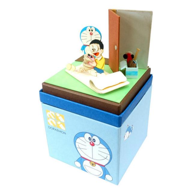 さんけい みにちゅあーとキット nonscale ドラえもん mini 【台風の