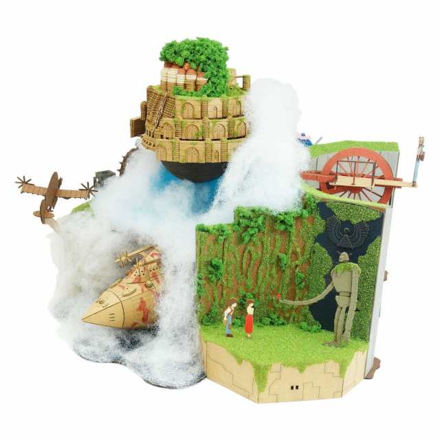 さんけい みにちゅあーとキット スタジオジブリ作品シリーズ 天空の城ラピュタ 【天空