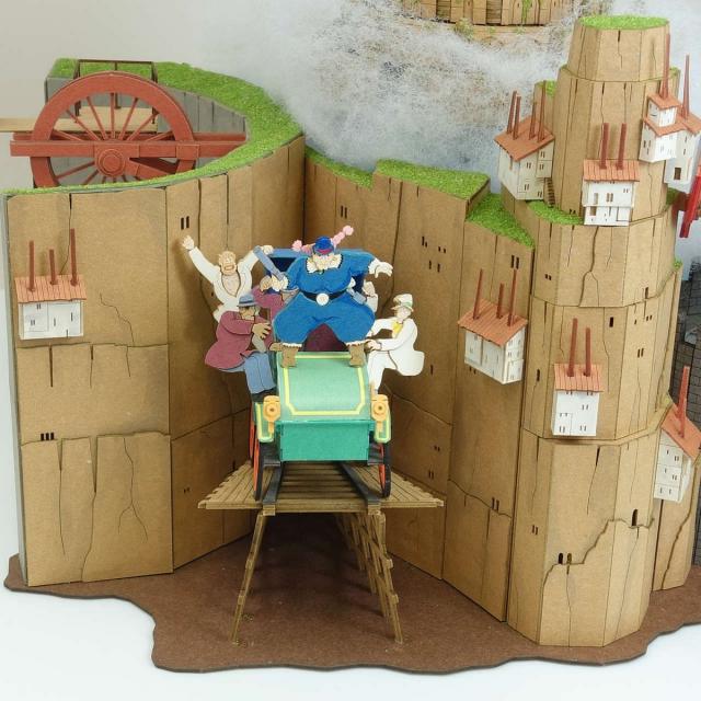 天空の城ラピュタ　フィギュア　ジオラマ Amazon | さんけい スタジオジブリ作品シリーズ 天空の城