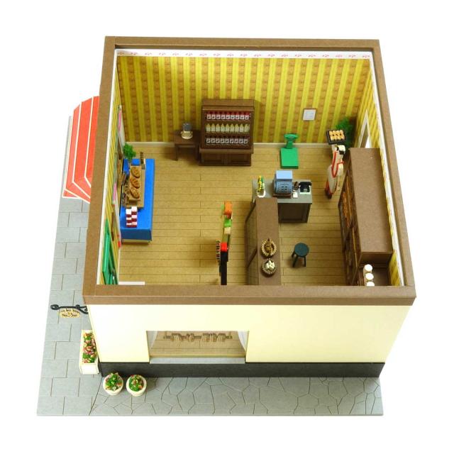 完成品】キキの働くグーチョキパン店（1/60スケール） 完成品】キキの