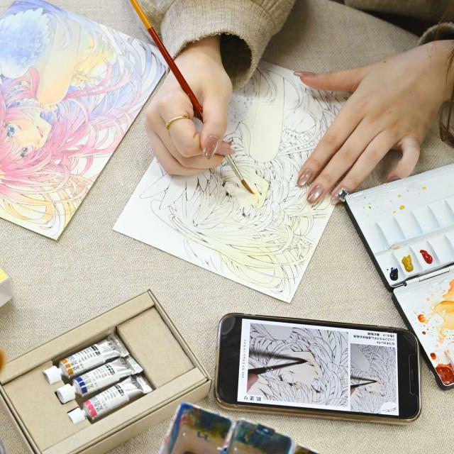 シュミンケ なつきセレクト ホラダム透明水彩絵具 3色セット Schmincke_8