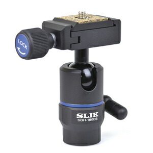 【即配】(KT) SLIK スリック 自由雲台 　SBH-180 DS 【送料無料】 エアリーカーボン644用の通販は 11,539円