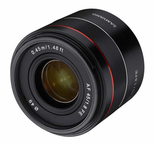 【即配】(KT) SAMYANG サムヤン 交換レンズ AF 45mm F1.8 FE ソニーEマウント 電子接点付【送料無料】Tiny Series タイニーシリーズ