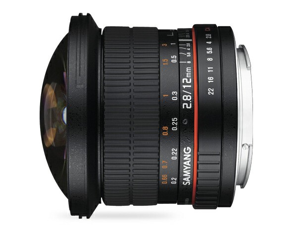 【即配】 SAMYANG サムヤン 12mm F2.8 ED AS NCS FISH-EYE　マイクロフォーサーズ用 【送料無料】