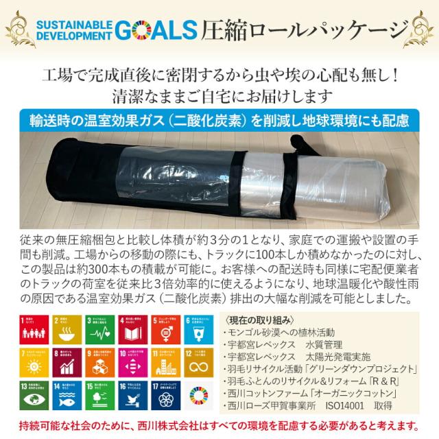【2大特典付】 西川 マットレス スリーププレミアム 三つ折り ダブル 140×200×9cm 最新モデル 保証付 日本製ウレタン 洗える側生地 165ニュートン(旧 100NT ) SLEEP PREMIUM 敷き布団 18ヶ所の エアー ホール 3層ウレタン 圧縮梱包 高反発 高弾性 【2大特典付】 西川 マットレス スリーププレミアム 三つ折り ダブル 140×200×9cm 最新モデル 保証付 日本製ウレタン 洗える側生地 165ニュートン(旧 100NT ) SLEEP PREMIUM 敷き布団 18ヶ所の エアー ホール 3層ウレタン 圧縮梱包 高反発 高弾性