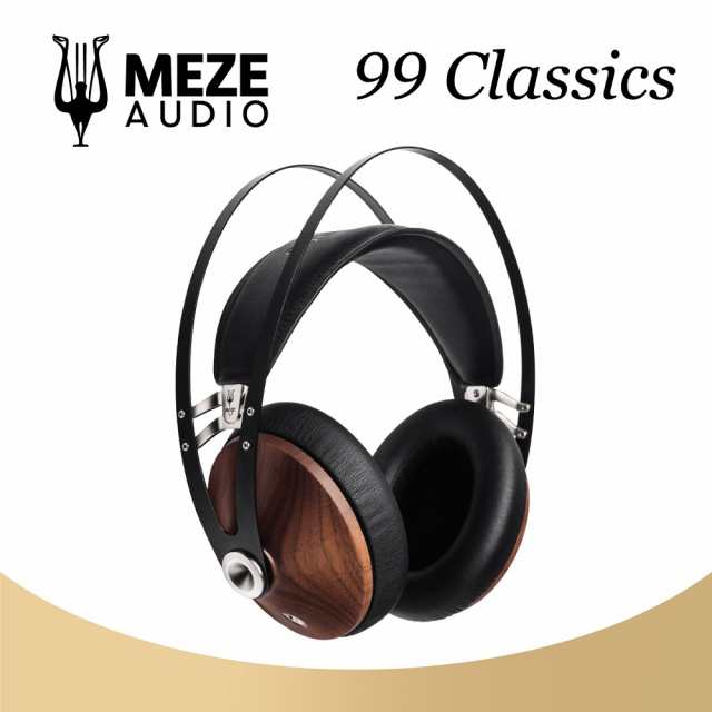 Meze Audio メゼオーディオ 密閉型ヘッドホン 99 Classics ウォルナットシルバー