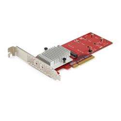 ＳｔａｒＴｅｃｈ．ｃｏｍ M.2増設カード/PCI Express x8 - 2x M.2/NVMe & AHCI SSD対応(PEX8M2E2) 目安在庫=△