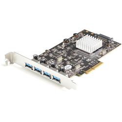 ＳｔａｒＴｅｃｈ．ｃｏｍ USB増設カード/PCIe 3.0 - 4x USB-A/2x ASM3142搭載/UASP(PEXUSB314A2V2) 目安在庫=△