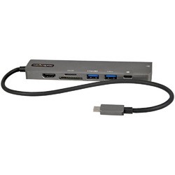 ＳｔａｒＴｅｃｈ．ｃｏｍ USBマルチハブ/USB-C/4K60Hz HDMI/100W/2xUSB/LAN/SD/長尺cbl(DKT30CHSDPD1) 目安在庫=○