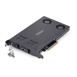 ＳｔａｒＴｅｃｈ．ｃｏｍ M.2 NVMe SSDモバイルラック/PCIe x8/2スロット/Bifurcation対応(2M2-REMOVABLE-PCIE) 取り寄せ商品