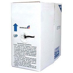 ＳｔａｒＴｅｃｈ．ｃｏｍ カテゴリ6A(CAT6A)LANケーブル/304.9m/ブラック/CMR難燃/箱入(WIRC6PATBKRL) 目安在庫=△の通販は