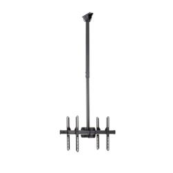 StarTech.com テレビ天吊り金具/2画面/32-75インチ/360度回転/1060mm - 1560mm(FPCEILBTB) 目安在庫=△