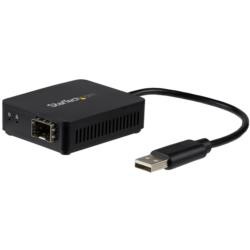 StarTech.com LANアダプター/USB 2.0/MSA準拠オープンSFPスロット/100Mbps(US100A20SFP) 目安在庫=△