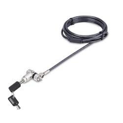 ＳｔａｒＴｅｃｈ．ｃｏｍ ノートPC用ロック/スチールワイヤー/2m/シリンダー錠/Kスロット(UNIVK-LAPTOP-LOCK) 目安在庫=○の通販は