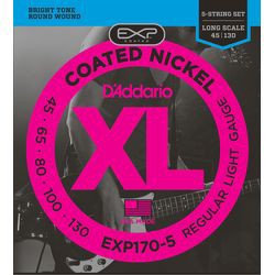 Daddario ダダリオ ダダリオ　コーティング・ベース弦　EXP170-5　1セット 仕入先在庫品