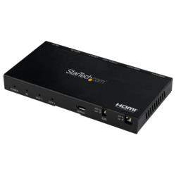 ＳｔａｒＴｅｃｈ．ｃｏｍ ビデオスプリッター/HDMI/1入力2出力/4K60Hz/AUX &amp; SPDIF/HDCP(ST122HD20S) 取り寄せ商品