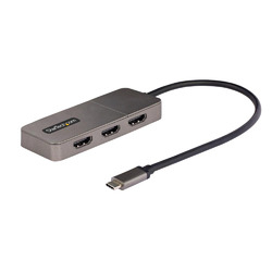 ＳｔａｒＴｅｃｈ．ｃｏｍ ディスプレイアダプター/USB-C - 3x HDMI /4K60Hz/Windowsのみ(MST14CD123HD) 取り寄せ商品